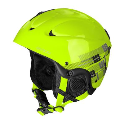 dětská lyžařská helma Etape Gemini, žlutá fluo
