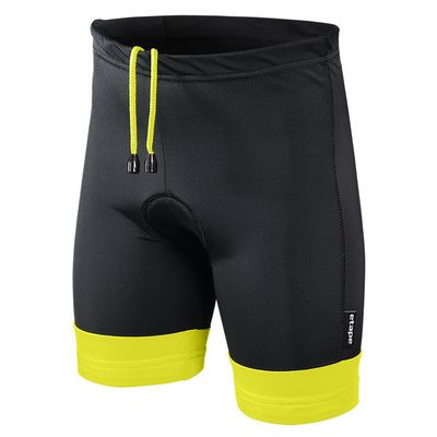 dětské cyklistické kalhoty Etape Junior, černá/žlutá fluo