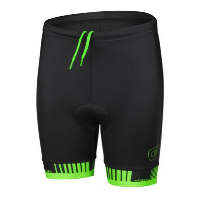dětské cyklistické kalhoty Etape Junior 2.0, černá/zelená