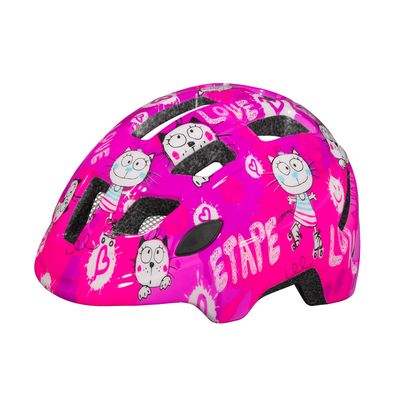 dětská helma na kolo Etape Kitty 2.0, růžová
