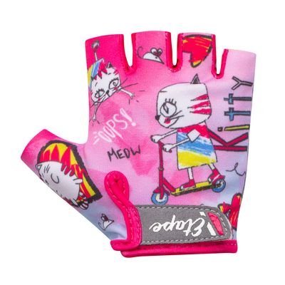 dětské cyklistické rukavice Etape Tiny, růžová