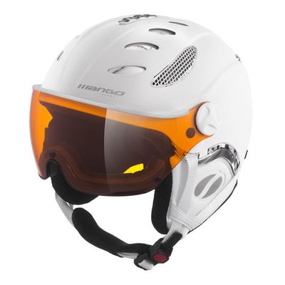 dámská lyžařská helma Mango Cusna Pro, bílá mat