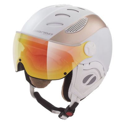 dámská lyžařská helma Mango Cusna Pro+, bílá/prosecco mat
