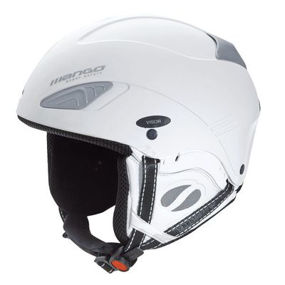 dámská lyžařská helma Mango Wind, bílá mat