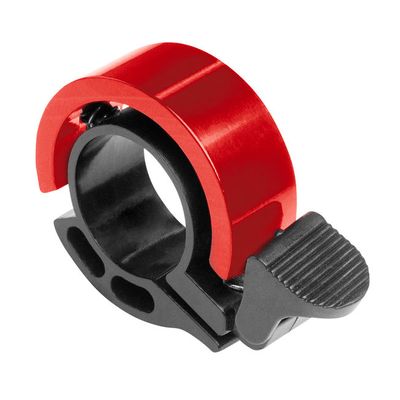 zvonek na kolo One Ring, červená