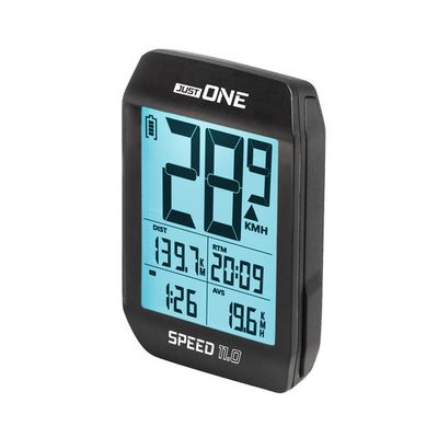 cyklocomputer One Speed 11.0, černá